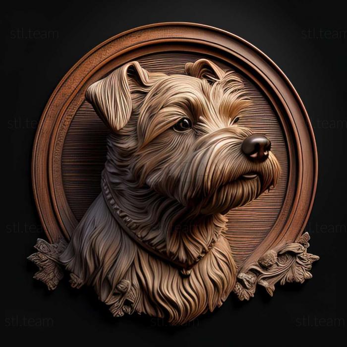 3D model Silichem Terrier dog (STL)